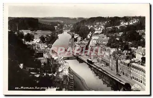 Cartes postales Morlaix Vue prise du Viaduc