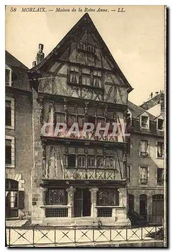 Cartes postales Morlaix Maison de la Reine Anne