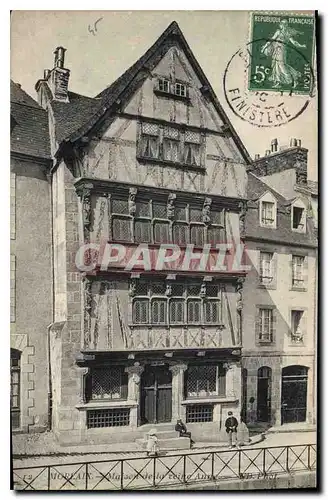 Cartes postales Morlaix Maison de la Reine Anne