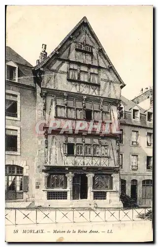 Cartes postales Morlaix Maison de la Reine Anne