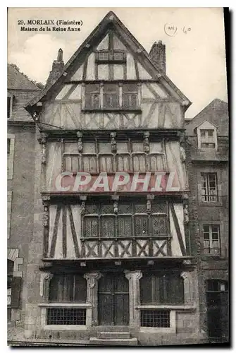 Ansichtskarte AK Morlaix Finistere Maison de la Reine Anne