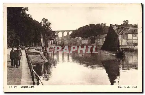 Cartes postales Morlaix Entree du Port