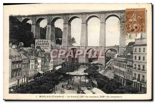 Ansichtskarte AK Morlaix Finistere Le Viaduc