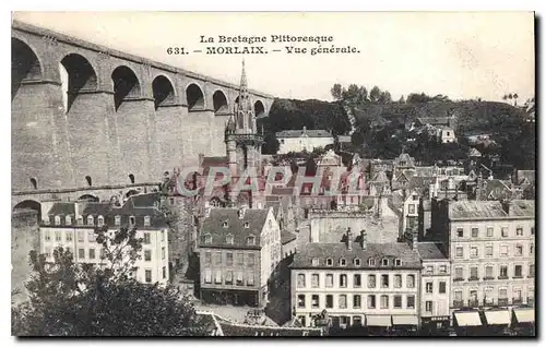 Ansichtskarte AK La Bretagne Pittoresque Morlaix Vue generale