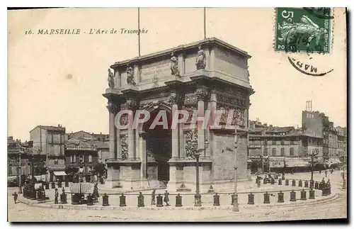 Ansichtskarte AK Marseille l'Arc de Triomphe