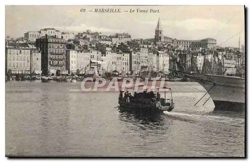 Cartes postales Marseille Le Vieux Port