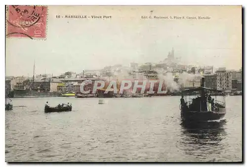 Cartes postales Marseille Vieux Port