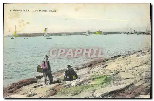 Cartes postales Marseille Les Picrres Plates