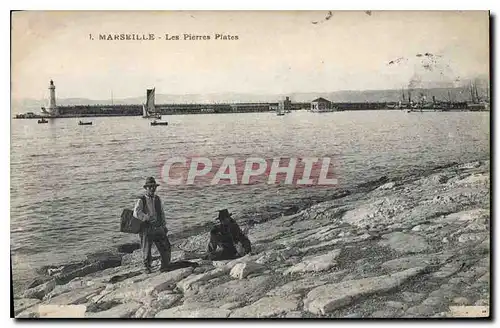 Ansichtskarte AK Marseille Les Pierres Plates