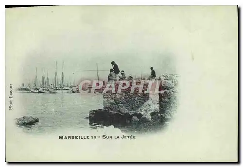 Cartes postales Marseille Sur la Jetee