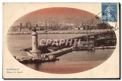 Cartes postales Marseille Phare Ste Marie