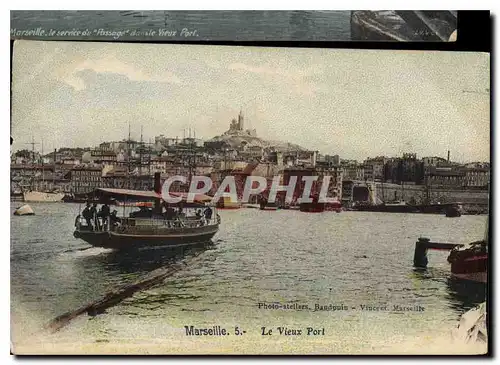 Cartes postales Marseille Le Vieux Port