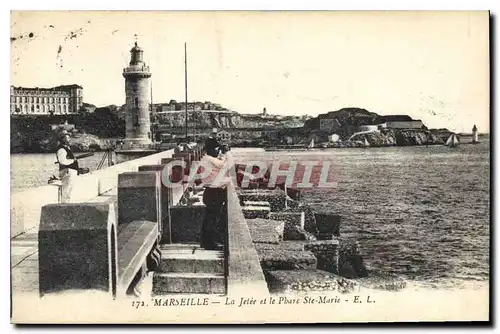 Cartes postales Marseille Le Phare Ste Marie