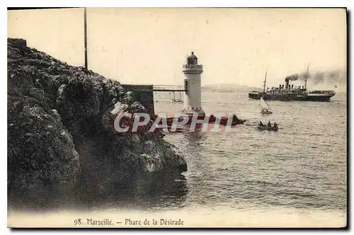 Cartes postales Marseille Phare de la Desitrade