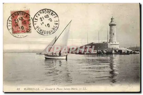 Cartes postales Marseille Le Phare Ste Marie