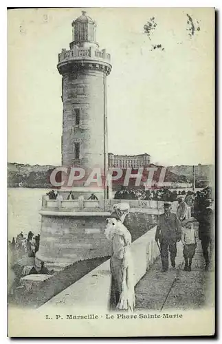 Cartes postales Marseille Le Phare Ste Marie