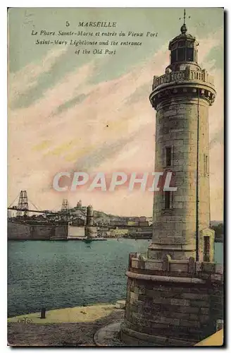 Cartes postales Marseille Le Phare Ste Marie