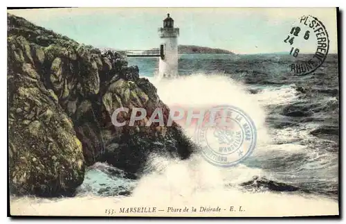 Cartes postales Marseille Phare de la Desirade