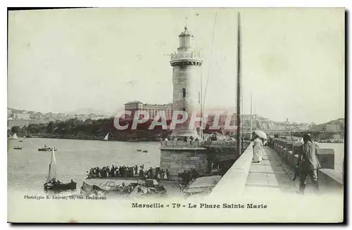 Ansichtskarte AK Marseille Le Phare Ste Marie