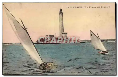 Cartes postales Marseille le Phare de Planier