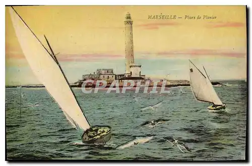 Cartes postales Marseille le Phare de Planier