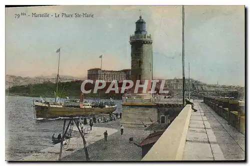 Cartes postales Marseille le Phare Ste Marie