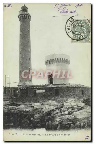 Cartes postales Marseille le Phare de Planier