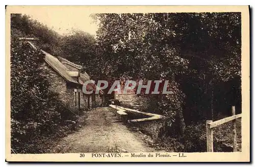 Ansichtskarte AK Pont Aven Moulin du Plessis