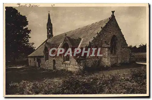 Cartes postales La Douce France Bretagne Pont Aven Finistere La Chapelle Tromalo au Beis d'Amour