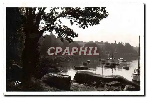 Cartes postales Pont Aven Finistere Les bords de l'Aven