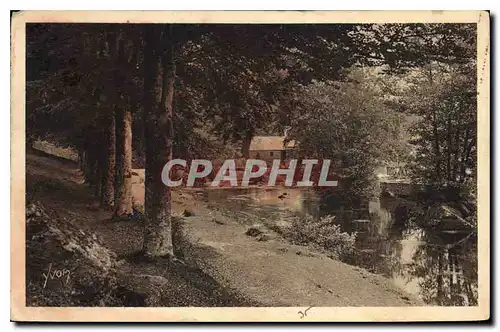 Cartes postales Bretagne Pont Aven Finistere l'Aven au Bois d'Amour