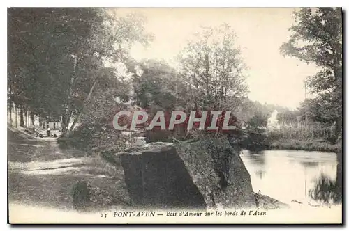 Ansichtskarte AK Pont Aven Bois d'Amour sur les bords de l'Aven