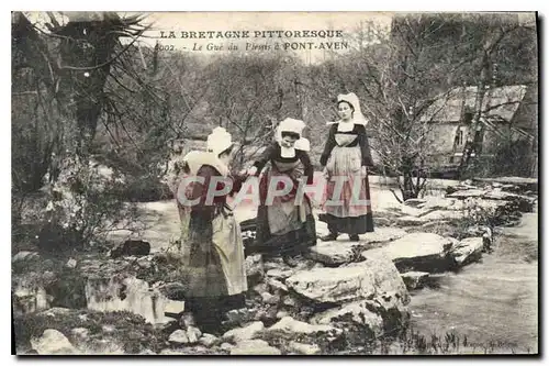 Cartes postales La Bretagne Pittoresque Le Gue du Plessis a Pont Aven