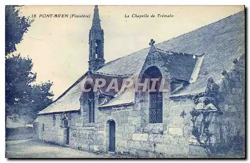 Cartes postales Pont Aven Finistere La Chapelle de Tremalo