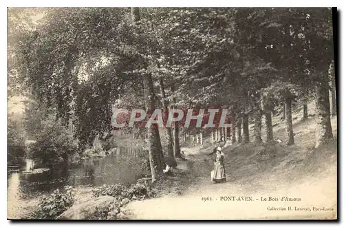 Cartes postales Pont Aven Le Bois d'Amour