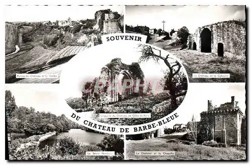 Cartes postales Souvenir du Chateau de Barbe Bleue