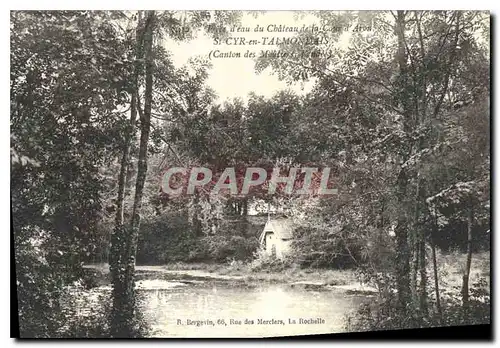 Cartes postales Piece d'Eau du chateau de la cour d'Aron St Cyr en Talmondais canton des