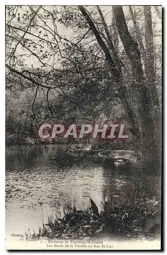 Cartes postales Environs de Fontenay le Comte les bords de la Vendee au Roc St Luc