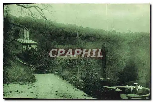 Cartes postales La Vendee foret de Vouvant Mervent Grotte du pere Montfort le Calvaire de la Vallee et la Chapel