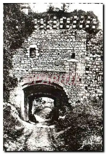 Cartes postales Tiffauges Vendee Ruines du chateau l'entree