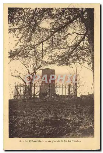 Cartes postales Le Colombier au pied du Cedre les Tombes