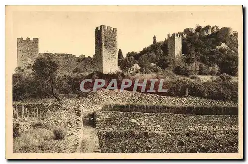 Cartes postales Cote d'Azur Hyeres le vieux chateau