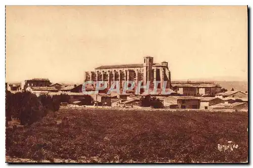 Cartes postales Saint Maximin Couvent des Peres Dominicains la Basilique vue exterieure