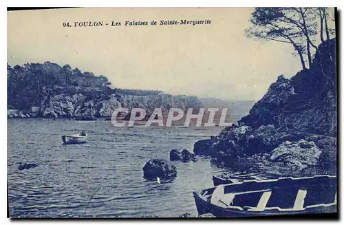 Cartes postales Toulon Les Falaites de Sainte Marguerite