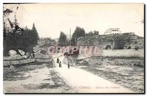 Ansichtskarte AK Cimiez Ruines des Arenes