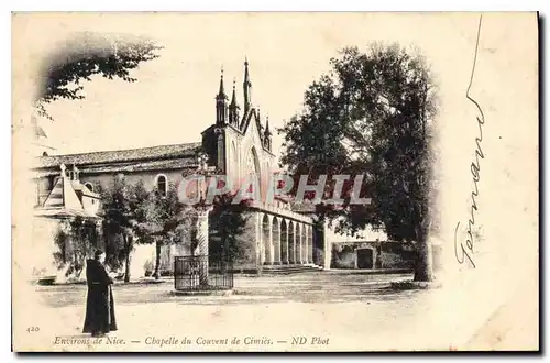 Ansichtskarte AK Environs de Nice Chapelle du Couvent de Cimiez