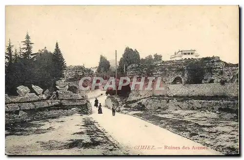 Ansichtskarte AK Cimiez Ruines des Arenes