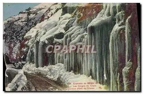 Ansichtskarte AK Environs de Beuil Les Gorges du Cians Curieux