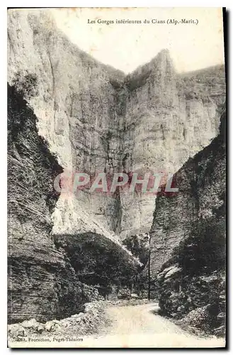 Ansichtskarte AK Les Gorges Interieure du Cians A M