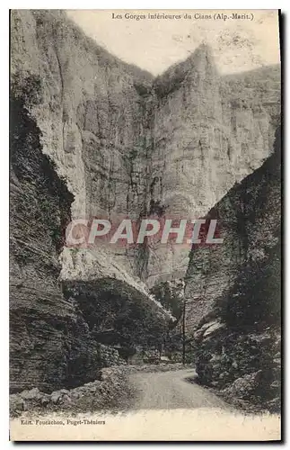 Cartes postales Les Gorges Interieure du Cians A M